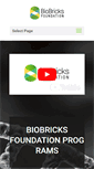 Mobile Screenshot of biobricks.org